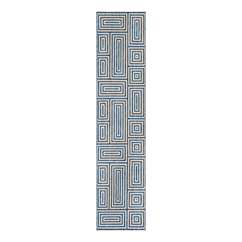 Tapis intérieur / extérieur Forte Hower, Tapis de couloir 2 pi 7 po x 12 pi