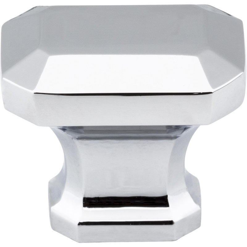 Ella Geometric Knob, Polished Chrome