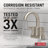 Two Handle Centerset Bathroom Faucet-99674588