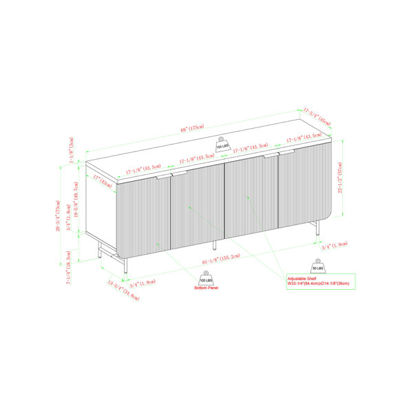 Dimensions du produit