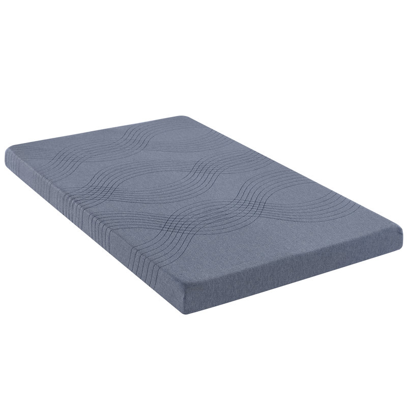 Surmatelas en mousse à mémoire de forme simple TG - Surmatelas en gel rafraîchissant 4 pouces, surmatelas en mousse, 3.9"
