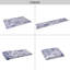 Tapis bleu 5 x 8 po, tapis lavable, à poils courts, antidérapant, antidérapant, pliable, adapté aux enfants et aux animaux de compagnie - tapis pour le salon, la chambre à coucher et la cuisine (bleu, 5 pi x 8 pi)-1525409818-1525409813