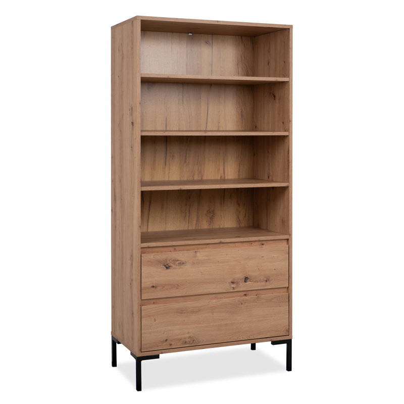 Konig 165cm H x 77.5cm W Standard Bookcase