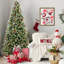 Arbre de Noël 6 pi avec 350 lumières DEL blanc chaud