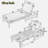 Outdoor Lounge Chair With Adjustable Backrest And High-density Foam Cushion-162209858