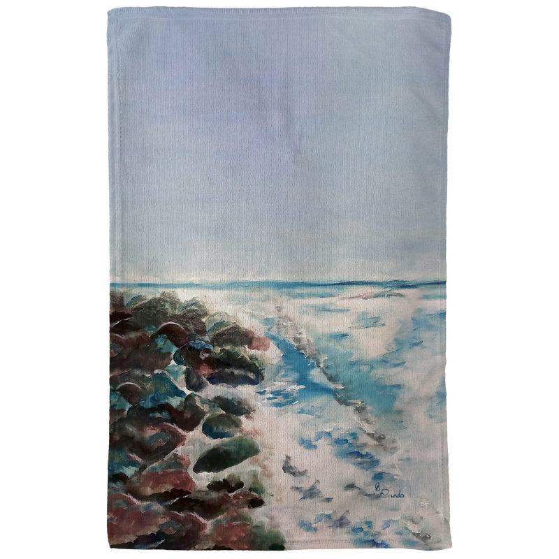 Rough Ocean Kitchen Towel