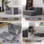 Canapé moderne avec repose-pieds et coussins amovibles-1630012140