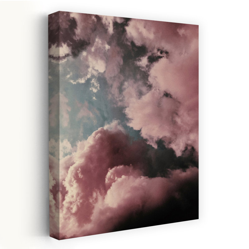 Lucy dans le ciel, paysage contemporain abstrait, art naturel, H 24 po x l 16 po