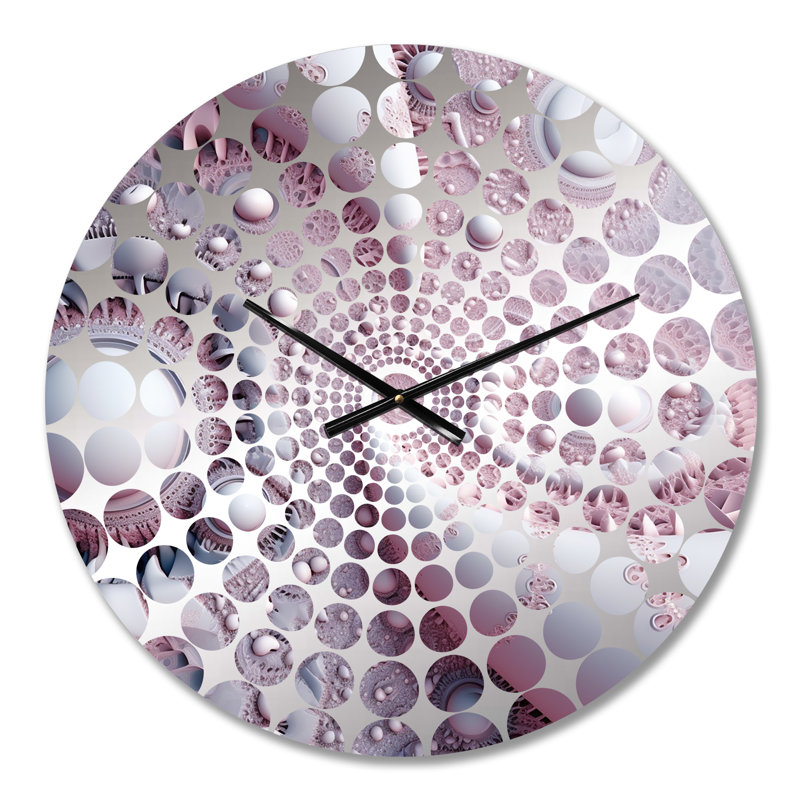 Horloge murale Tremolo - Fractals, Petit