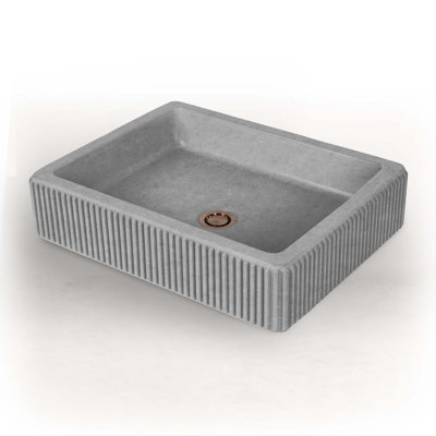 Newterra 17.38 in. L Bathroom Sink
