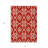 3' X 5' Red And Ivory Trellis Washable Indoor Outdoor Area Rug