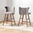 Bartz Upholstered Velvet Counter Stool-765452531