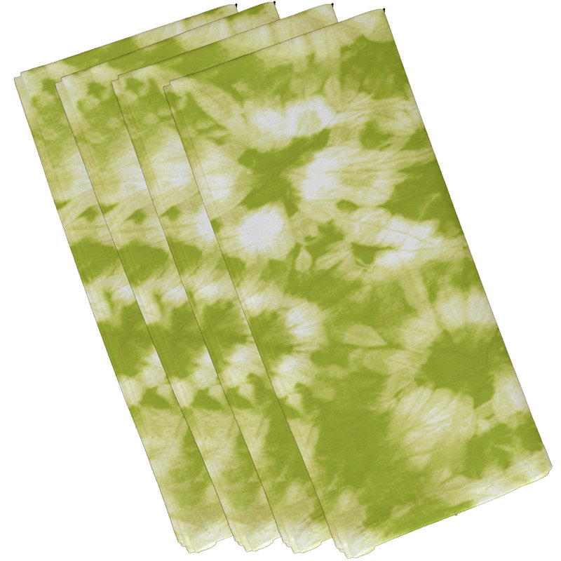 Ensemble de serviettes 4 pièces Caire, L 18 po x L 18 po, Vert clair