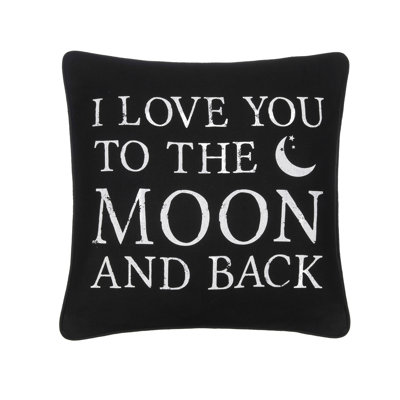 I love you to the moon pillow