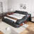 Upholstered Sleigh Bed-72921002-85440423