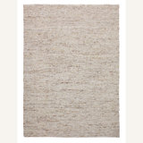Rafael Wool Area Rug in Light Pink