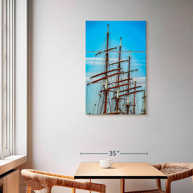 Mehar Sailboat Mast, 57" H x 36" W
