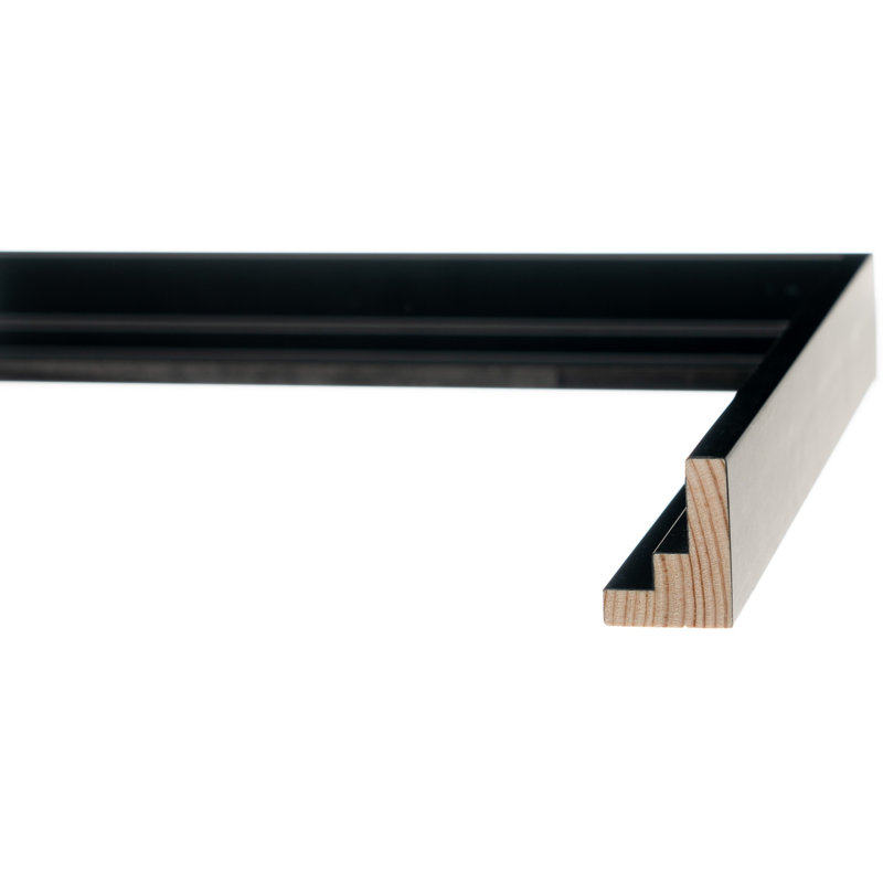Beach Time I No Paniers, H 12 po x l 18 po, Non, Cadre flottant noir
