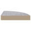 Tablette flottante triangulaire en bois massif 2 pièces Naudiya-1687716872-1697334929