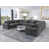 Dark Grey Chenille