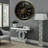 THE GEARS CLOCK Wall Clock with Real Moving Gears IR-LI_ 32 in Round "DUBLIN" BRONZE-ANTIQUE-105902053