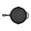 25cm Cast Iron Grill & Griddle Pan