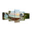 Maldives Beach Hamac Wall Art, ensemble de 5 reproductions sur toiles 5 pièces-732711489
