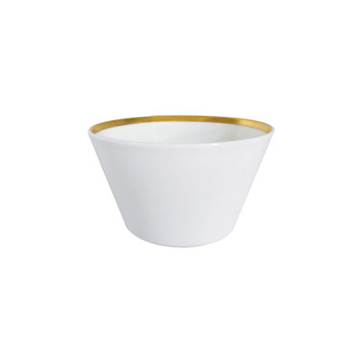 Golden Edge Bone China Dining Bowl