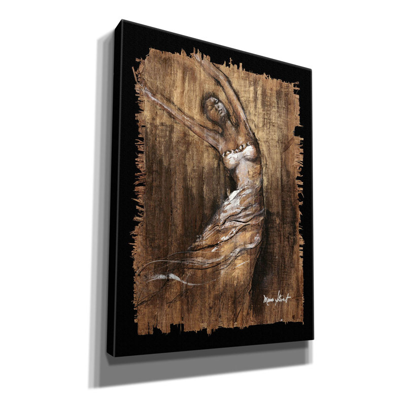«Graceful Motion II» par Monica Stewart, H 24 po x l 20 po x P 0,75 po