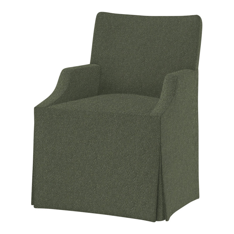 Lia Upholstered Arm Chair, Rise Fern (Performance fabric) 1357-34