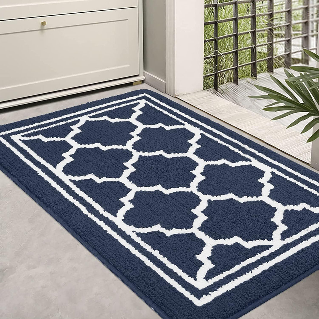 Washable Door Mats Indoor,Non-Slip Low Profile Doormat,80 Cm