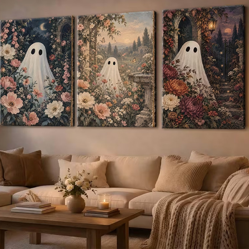 3 Piece Wrapped Canvas Wall Art, 90cm H x 60cm W