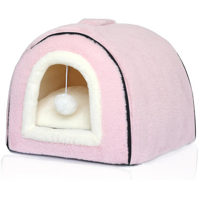 Cat Bed For Indoor Cats,Foldable Cat Cave,Anti-Slip & Water-Resi...