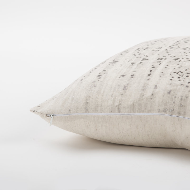 Coussin décoratif en coton , Gris