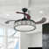 Geisi 42'' Ceiling Fan with LED Lights