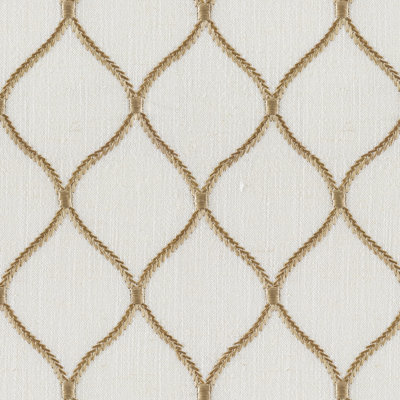 Botanica Jovial - 57" Emboidered Linen Blend Drapery Fabric by the Yard