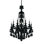 Hamilton 12 - Light Glass Chandelier