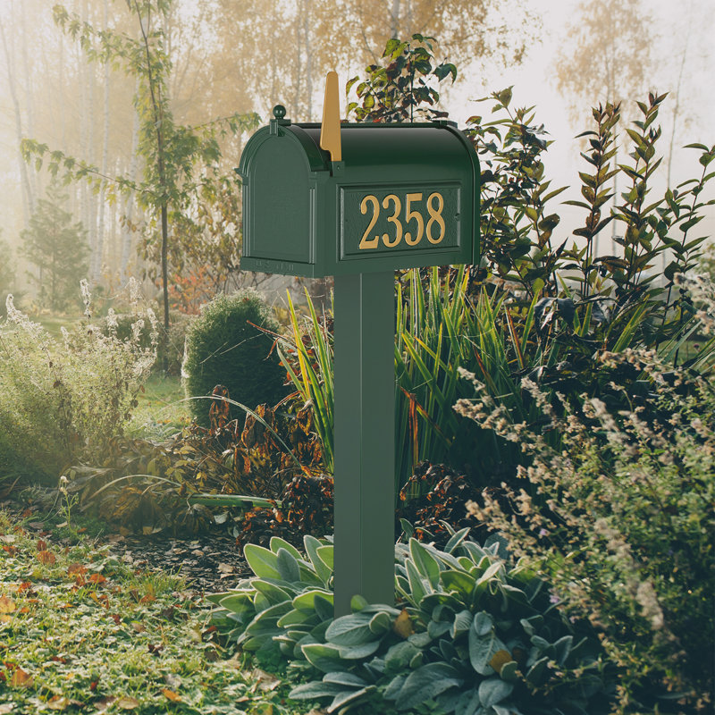 Boîte aux lettres de qualité supérieure, Oui, vert