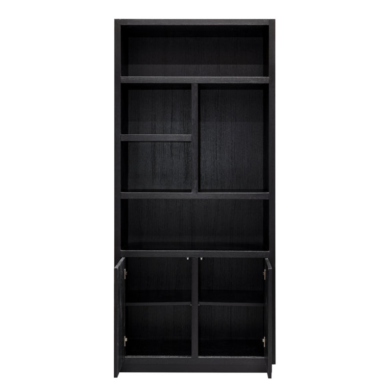 Bibliothèque standard en bois massif H 87 "x l 39" Oakura