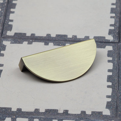 Half Moon Handles in Multiple Finish Variations