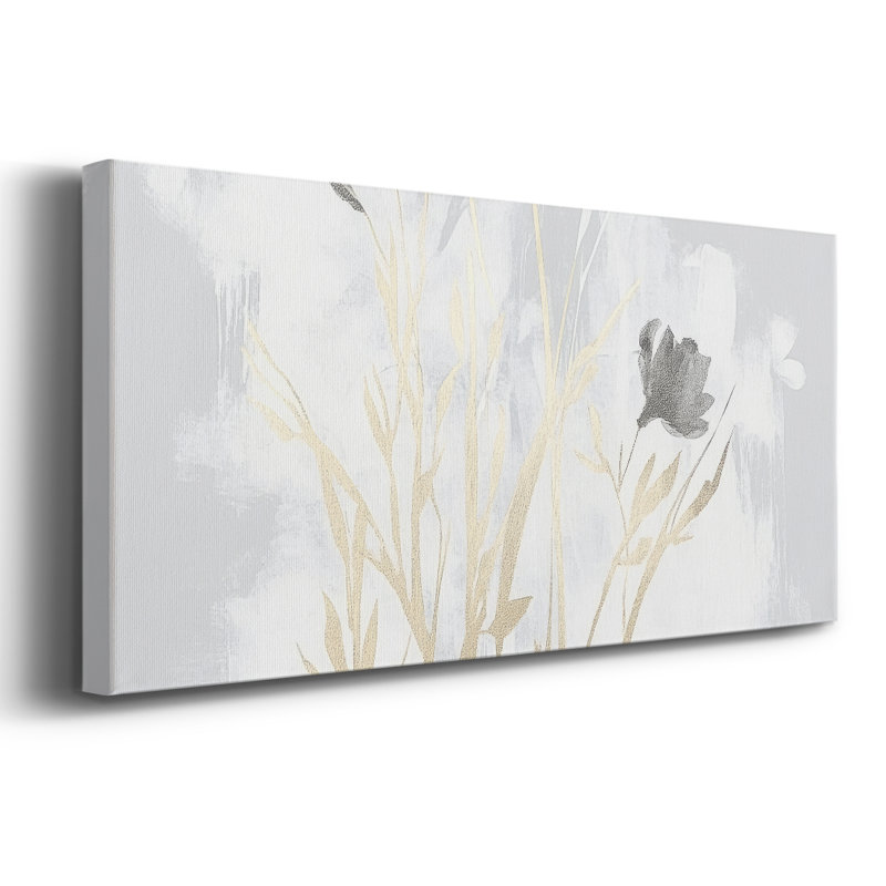 Toile tendue avec châssis abstrait L # 6 LXXXII abstrait, H 12 po x l 30 po
