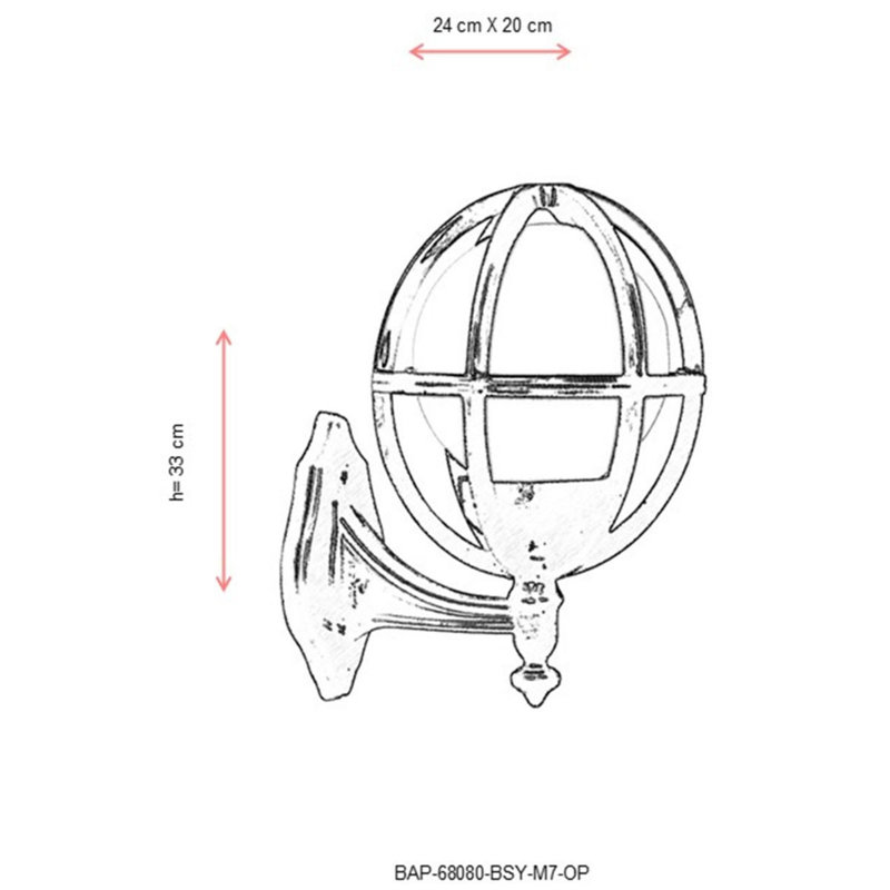 Lampe murale d'extérieur moderne, noir et blanc, 12,9 po x 7,9 po x 9,8 po | Corps en ABS durable et capuchon en polyéthylène, douille E27 (40 W maximum), indice d'étanchéité IP65 | Design industriel élégant pour les patios et les entrées
