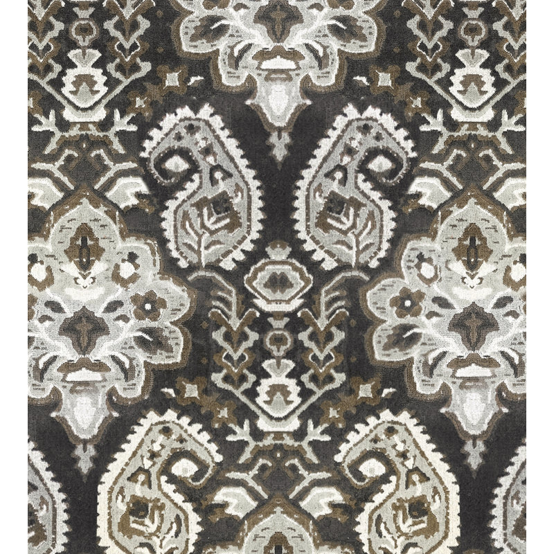 La Boheme Oushak Fabric, Smoke
