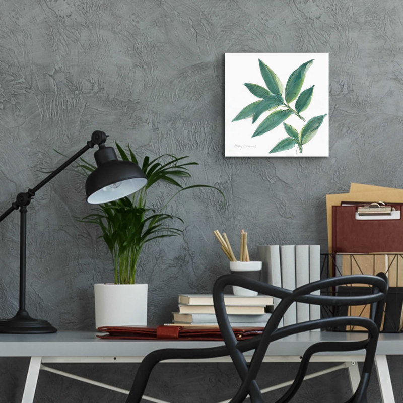 «Bay Leaf» par Chris Paschke, H 12 po x l 12 po x P 0,13 po