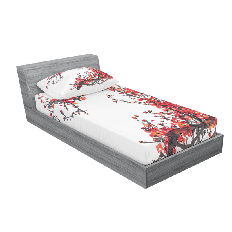 Microfiber Sheet Set, Twin XL Sheet Set with Fitted Sheet