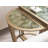 Sunset Key Glass Frame End Table