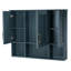 Armoire à pharmacie murale 2 en 1 avec tablettes réglables et portes à fermeture douce, miroir haute définition avec rangement pour meuble-lavabo-848448647