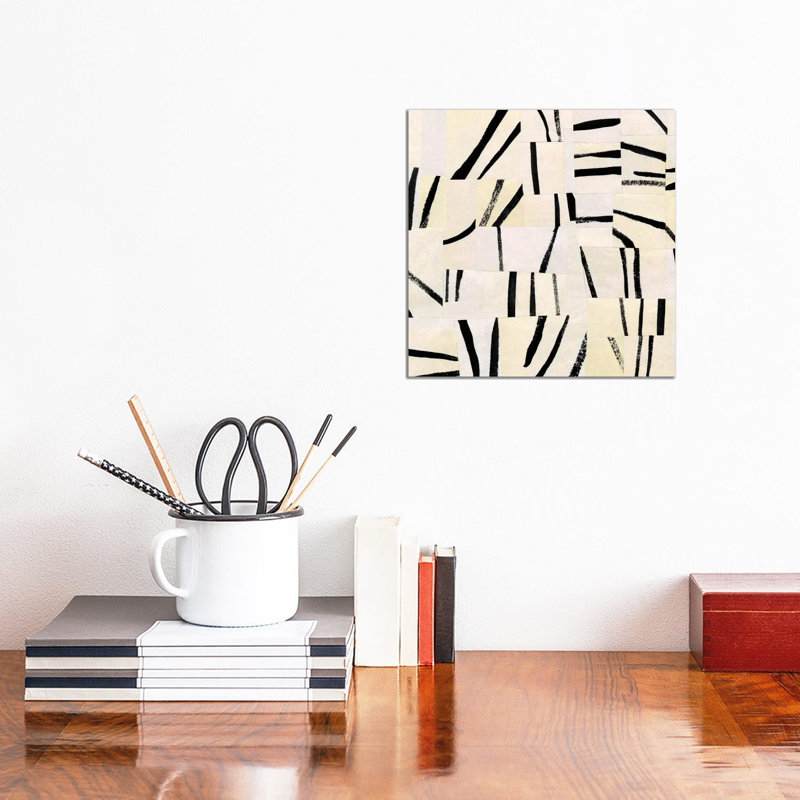 Abstract Grid I by Emma Caroline - Wrapped Canvas Print, 30.48 cm H x 30.48 cm W