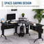 L-Shaped Computer Desk