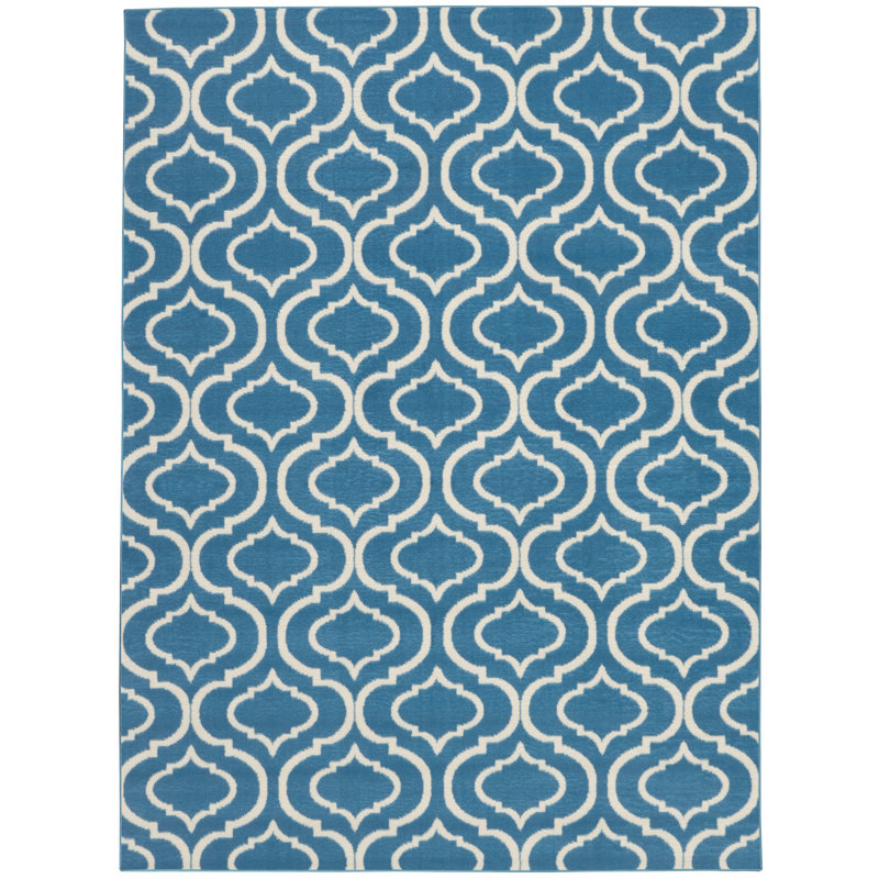 Tapis bleu Sheron, Rectangle 4 pi x 6 pi